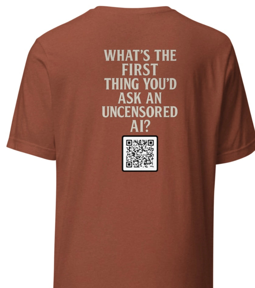 Ask the AI Something Real – AI Prophets Tee